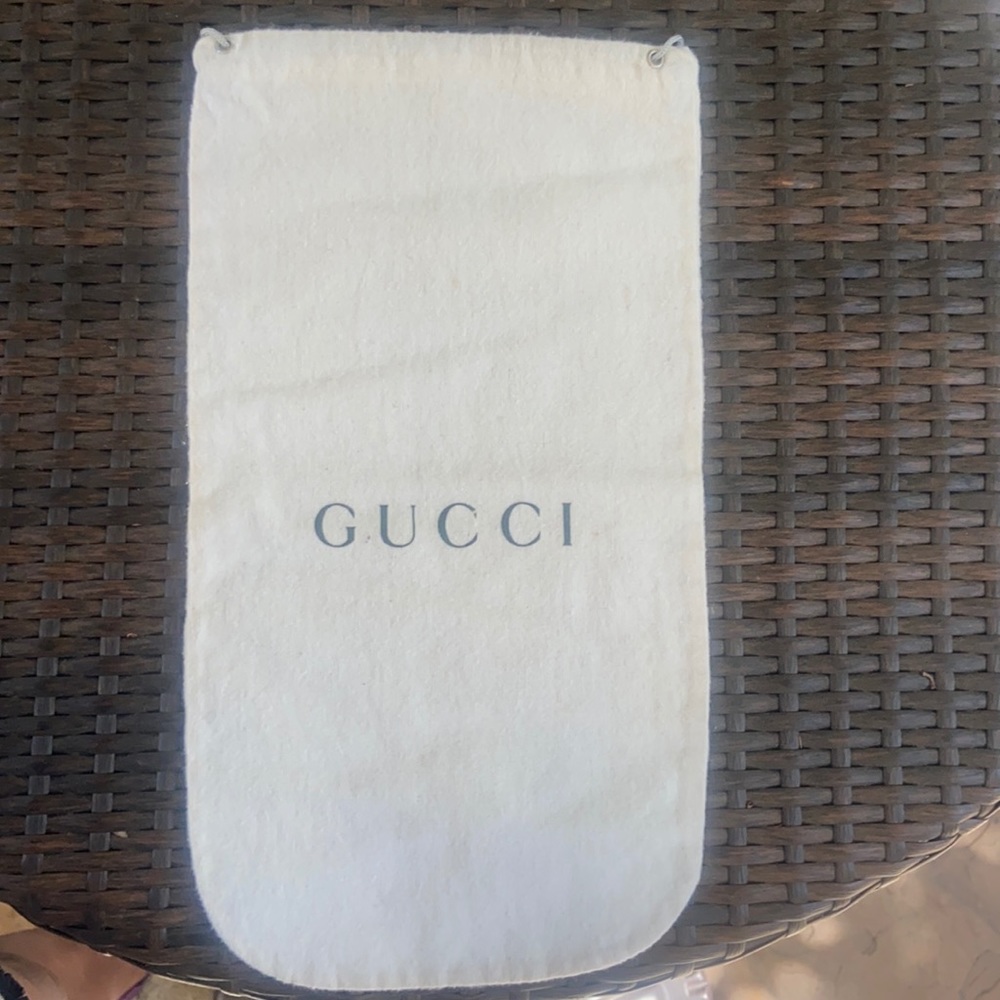 Authentic GUCCI DUST BAG  7 1/2. X  14